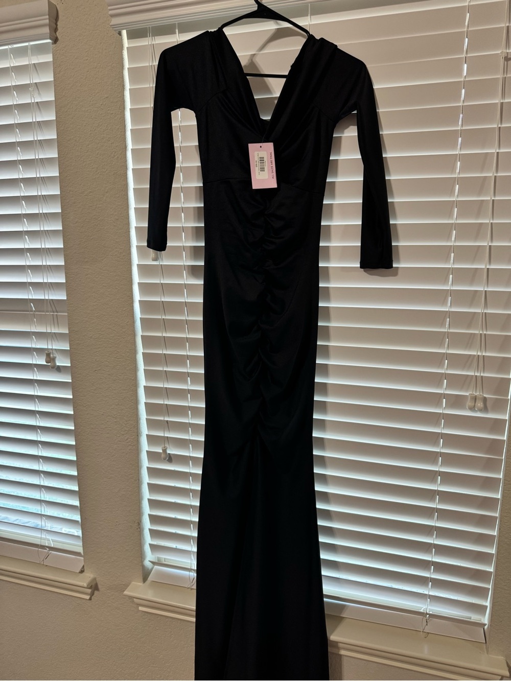 Elegant Black Long Sleeve dress